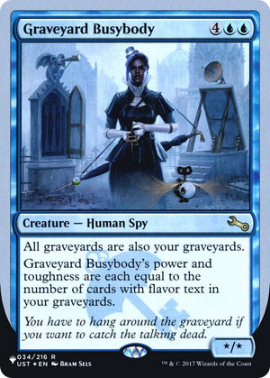 Graveyard Busybody (034/216) [The List]