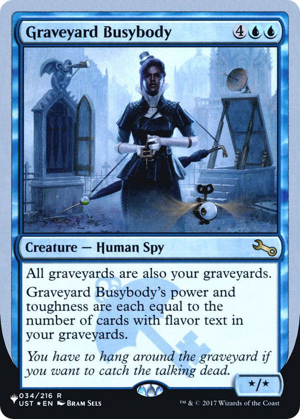 Graveyard Busybody (034/216) [The List]