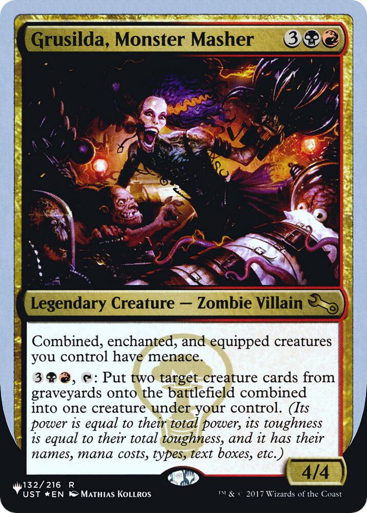 Grusilda, Monster Masher (132/216) [The List]