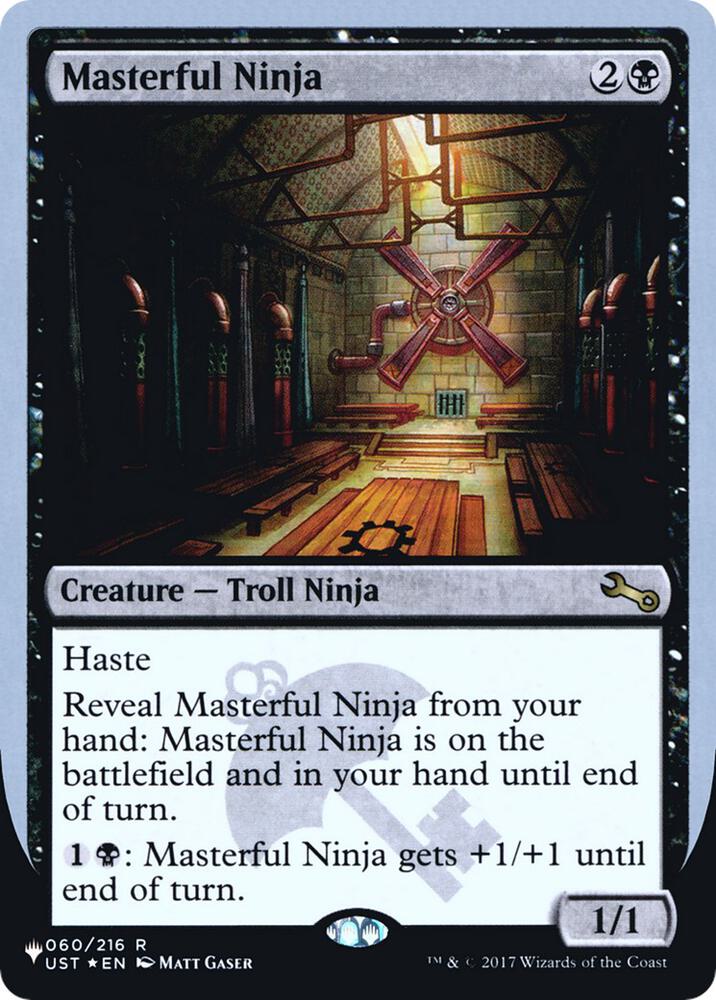Masterful Ninja (060/216) [The List]