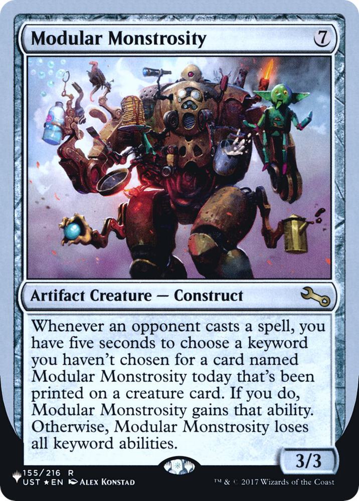 Modular Monstrosity (155/216) [The List]