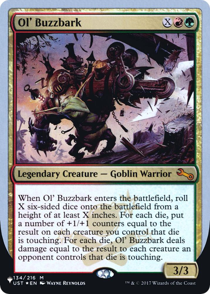 Ol' Buzzbark (134/216) [The List]