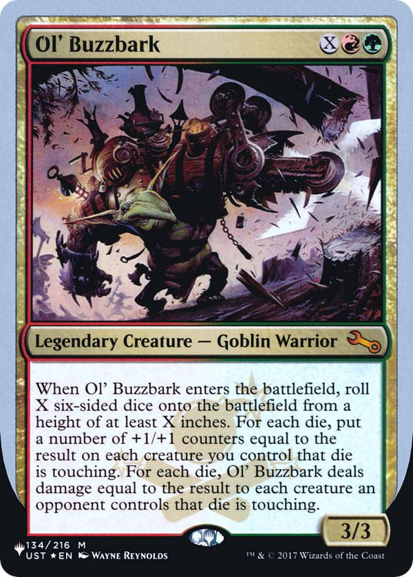 Ol' Buzzbark (134/216) [The List]