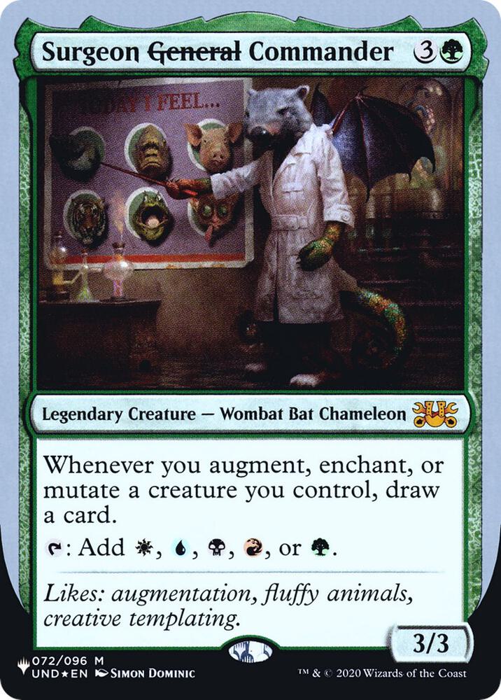 Surgeon ~General~ Commander (072/096) [The List]