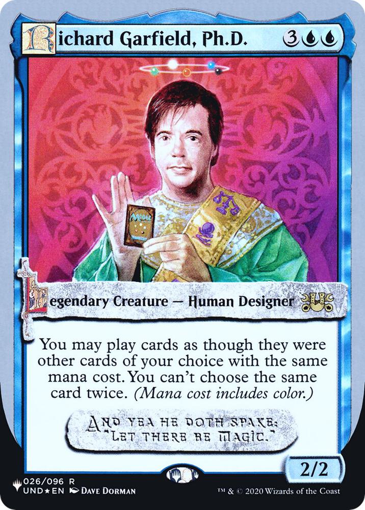 Richard Garfield, Ph.D. (026/096) [The List]