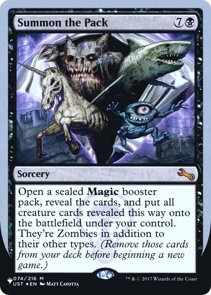Summon the Pack (074/216) [The List]