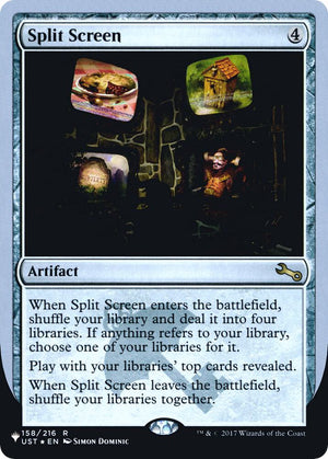 Split Screen (158/216) [The List]