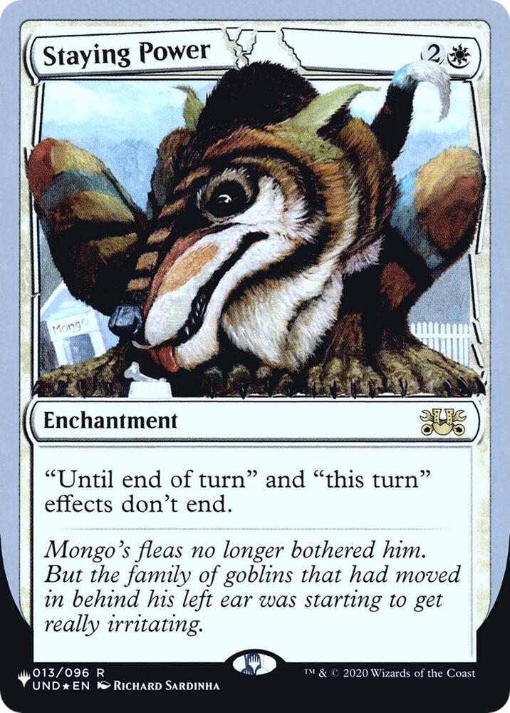 Staying Power (013/096) [The List]