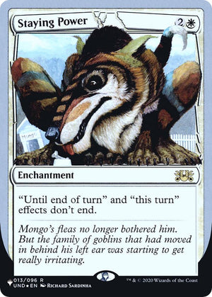 Staying Power (013/096) [The List]