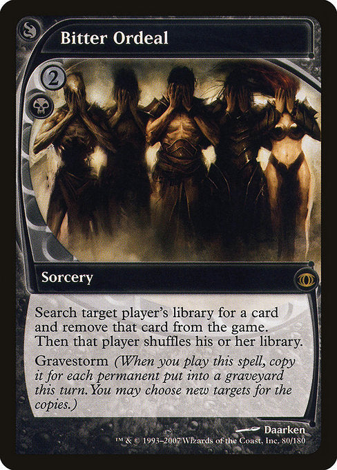 Bitter Ordeal (80) [Future Sight]