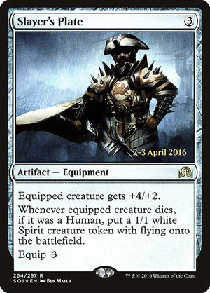 Slayer's Plate (264s) [Shadows over Innistrad Promos]