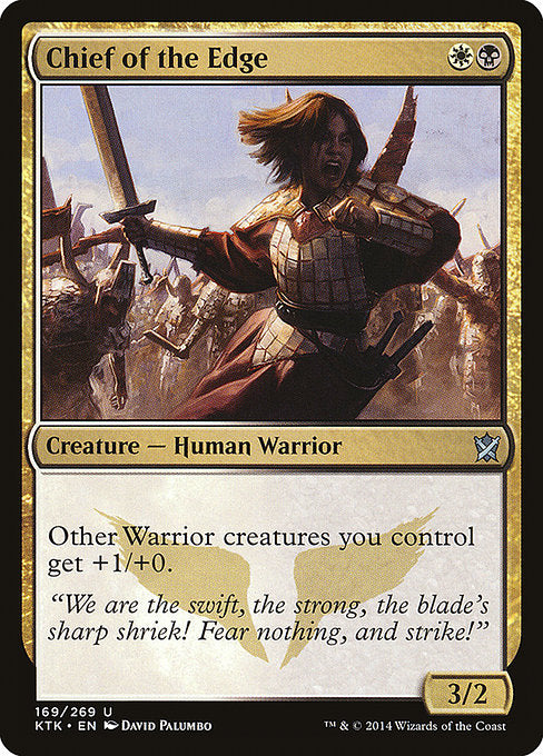 Chief of the Edge (169) [Khans of Tarkir]