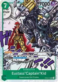 Eustass"Captain"Kid (013) (ST02-013) [Starter Deck 2: Worst Generation]