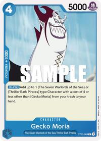 Gecko Moria (ST03-004) [Starter Deck 3: The Seven Warlords of The Sea]