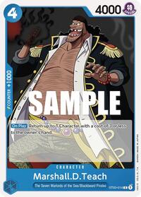 Marshall.D.Teach (ST03-014) [Starter Deck 3: The Seven Warlords of The Sea]