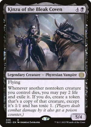 Kinzu of the Bleak Coven (406) [Phyrexia: All Will Be One]