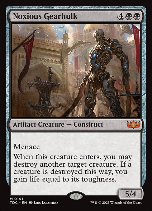 Noxious Gearhulk (191) [Tarkir: Dragonstorm Commander]