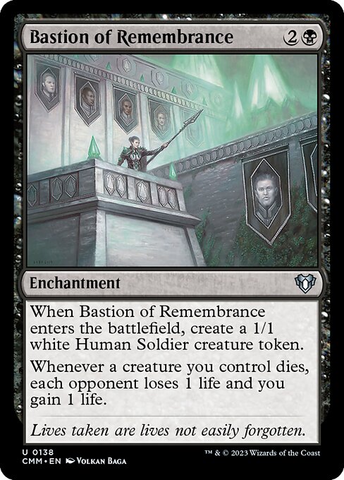 Bastion of Remembrance (138) [Commander Masters]