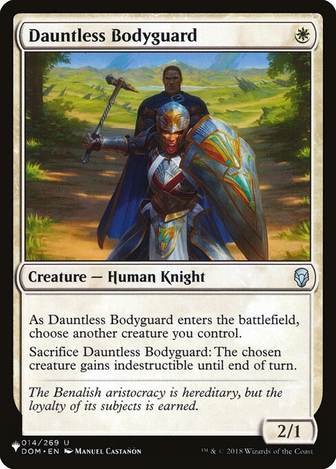 Dauntless Bodyguard (DOM-14) [The List]