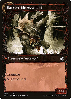 Harvesttide Infiltrator // Harvesttide Assailant (293) [Innistrad: Midnight Hunt] [Showcase] Reverse