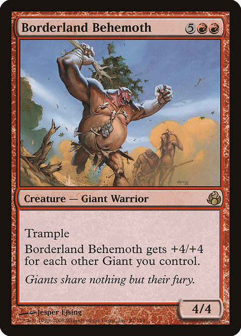 Borderland Behemoth (87) [Morningtide]