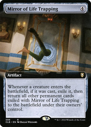 Mirror of Life Trapping (599) [Commander Legends: Battle for Baldur's Gate] [Extended Art]