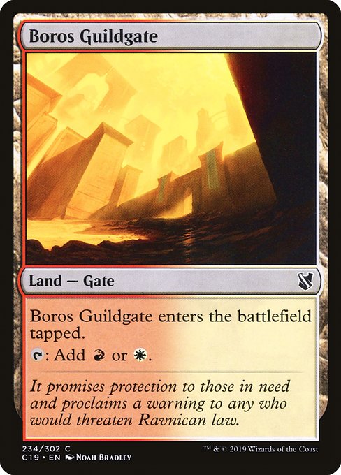 Boros Guildgate (234) [Commander 2019]