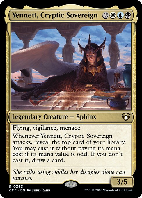 Yennett, Cryptic Sovereign (363) [Commander Masters]