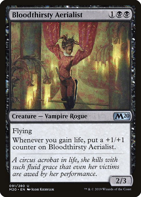 Bloodthirsty Aerialist (91) [Core Set 2020]