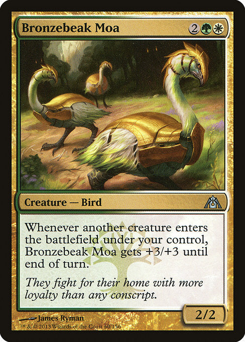 Bronzebeak Moa (60) [Dragon's Maze]