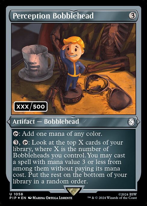 Perception Bobblehead (1058) [Fallout]