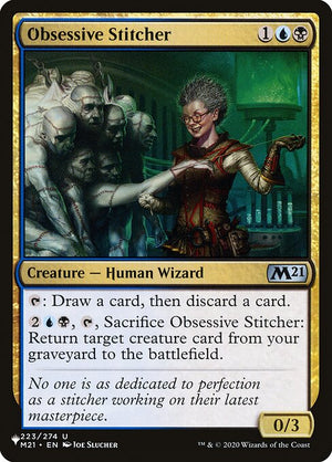 Obsessive Stitcher (M21-223) [The List]
