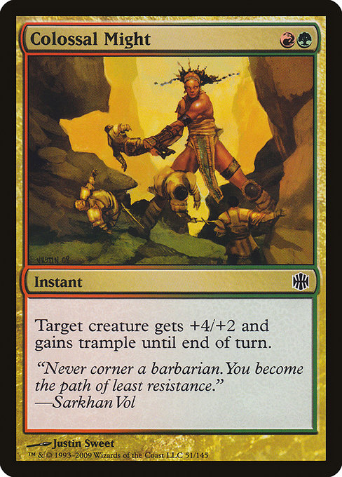 Colossal Might (51) [Alara Reborn]