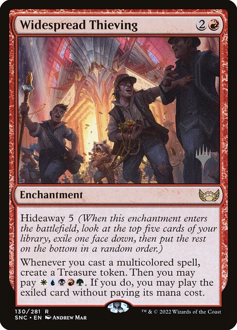 Widespread Thieving (130p) [Streets of New Capenna Promos]