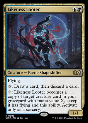 Likeness Looter (208) [Wilds of Eldraine]