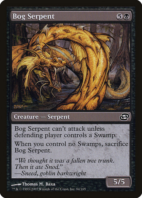 Bog Serpent (84) [Planar Chaos]