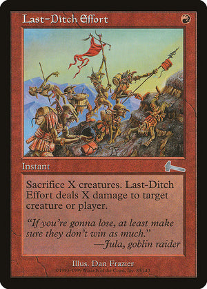 Last-Ditch Effort (83) [Urza's Legacy]