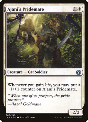 Ajani's Pridemate (5) [Iconic Masters]