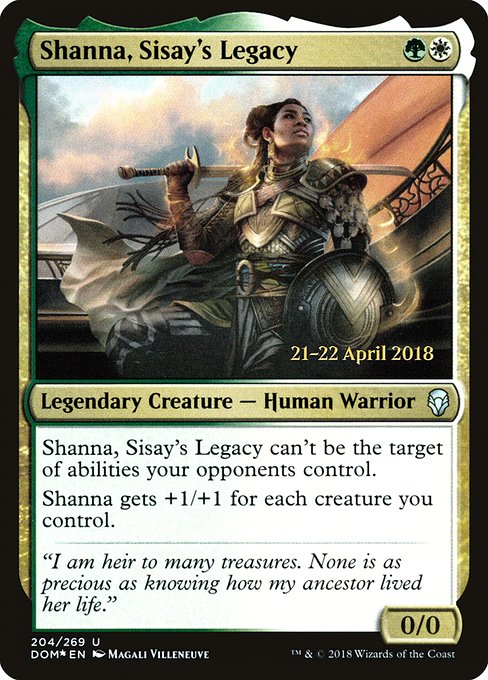 Shanna, Sisay's Legacy (204s) [Dominaria Promos]
