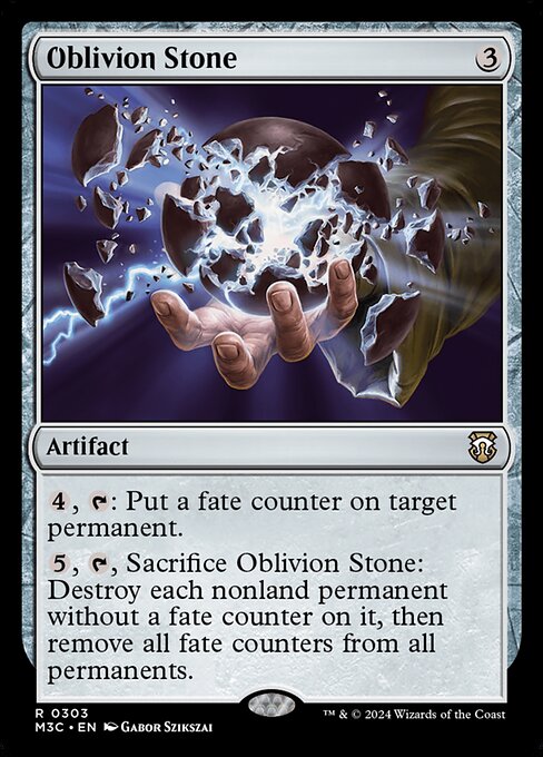 Oblivion Stone (303) [Modern Horizons 3 Commander]
