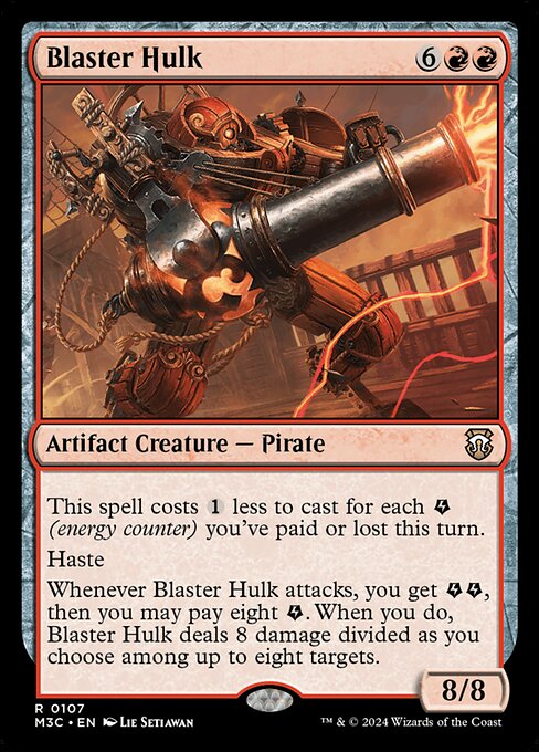Blaster Hulk (107) [Modern Horizons 3 Commander]