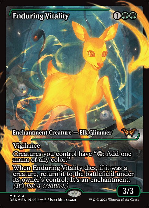 Enduring Vitality (394) [Duskmourn: House of Horror]