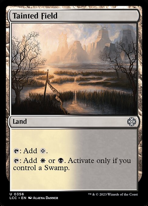 Tainted Field (356) [The Lost Caverns of Ixalan Commander]