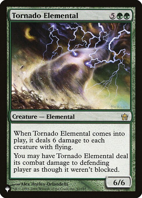 Tornado Elemental (5DN-97) [The List]
