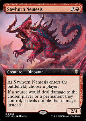 Sawhorn Nemesis (60) [Modern Horizons 3 Commander]