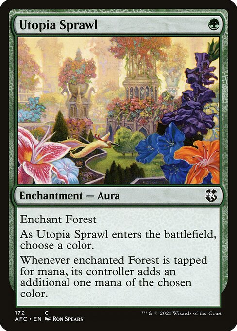 Utopia Sprawl (172) [Forgotten Realms Commander]