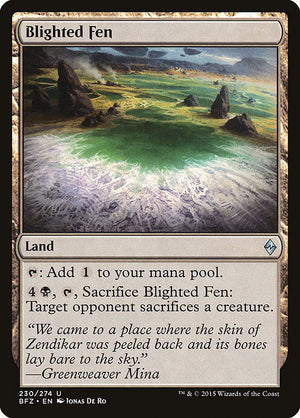 Blighted Fen (230) [Battle for Zendikar]