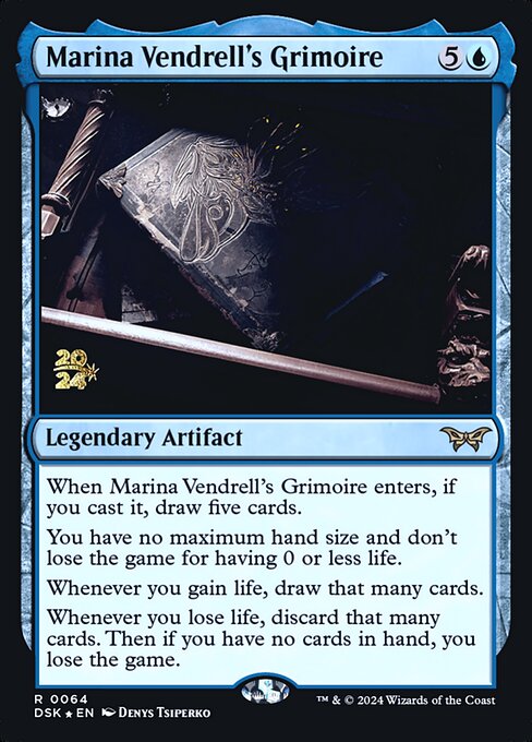 Marina Vendrell's Grimoire (64s) [Duskmourn: House of Horror Promos]