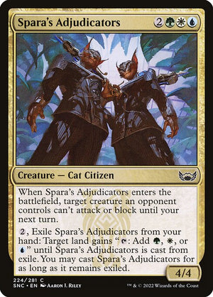 Spara's Adjudicators (224) [Streets of New Capenna]