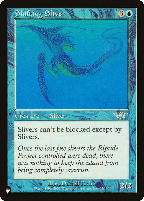 Shifting Sliver (LGN-52) [The List]